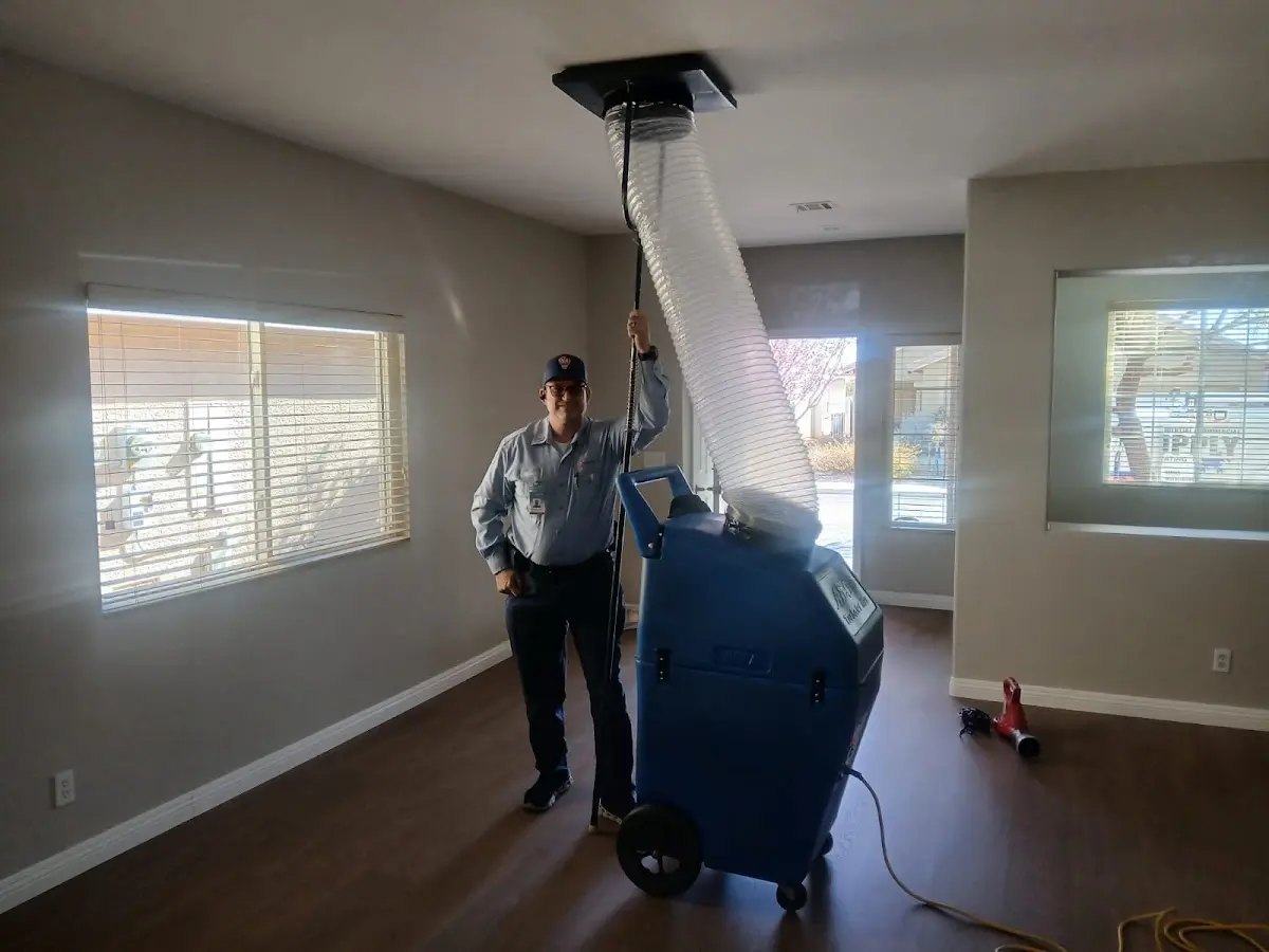 Professional Dryer Vent Cleaning work inside a Ira home